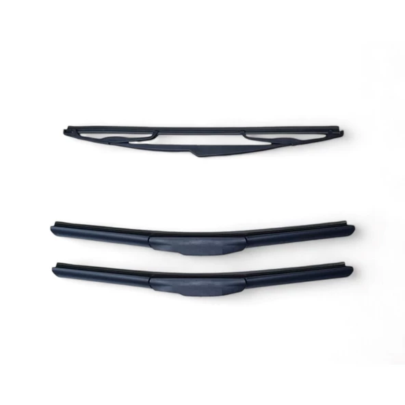 Jeep Wrangler Rubicon JK 2008-2017 Ön Cam Arka Cam Silecek Seti