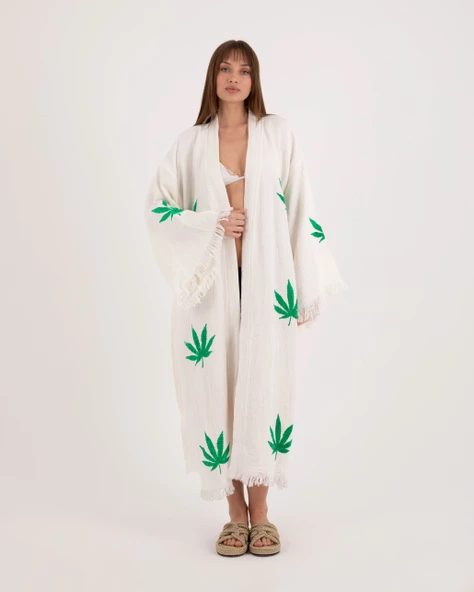 Bornoz ,Plaj Kıyafeti,Kimono , Kaftan ,Sabahlık  Bob Marley Baskılı - 4