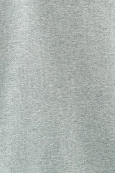 Loft 2038225 Gri Kadın Kapişonlu İp Detaylı Boydan Fermuarlı Cepli Hırka Sweat - 5
