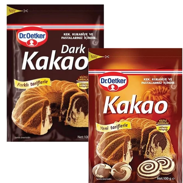 Dr.Oetker Kakao 100 g Dark Kakao 100 g