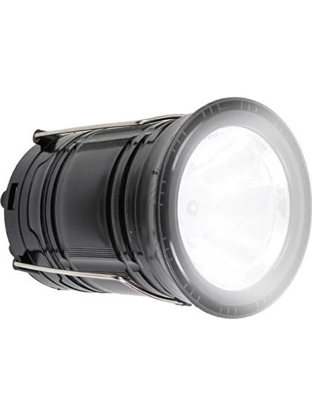 Powermaster SH-5800T 1W+6LED Solar+Şarjlı Kamp Lambası - 2