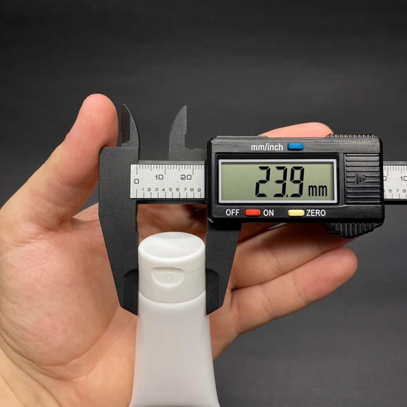 Beyaz Boş Krem Tüpü 20ml , Fliptop Kapaklı Merhem Tüpü ,  Beyaz Lipgloss Tüp 20 ml x 3 Adet - Resim 4