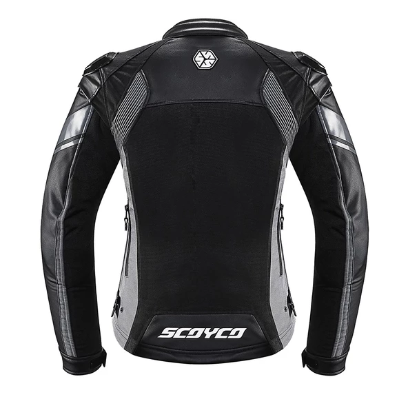 SCOYCO JK152W KADIN 4 MEVSİM MONT DERİ SİYAH - 4