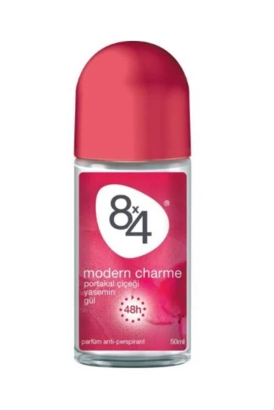 8X4 ROLL-ON-50ML-MODERN CHARME WOMEN