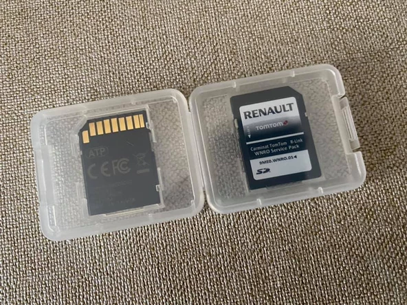 Renault TomTom R-Link Servis Kartı 9ME0.WNRO.01 - 4