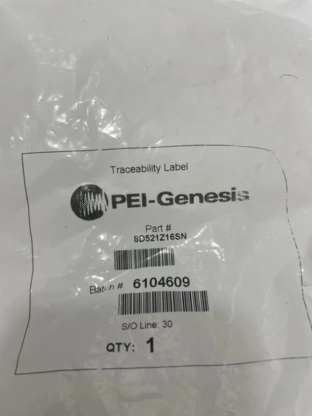 Souriau 8D521Z16SN 16 Pinli Askeri Tip Konnektör Seti - 8