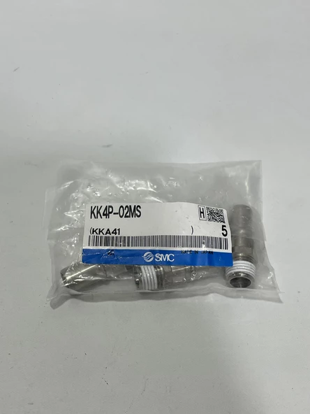 SMC KK4P-02MS Erkek Dişli Bağlantı Elemanı 5 Adet - 2