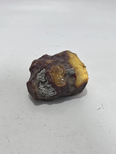 Baltık Doğal Kaya Damla Kehribar Faturalı 140 Gram - Kaya Damla Kehribar Taş - 5