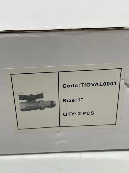 Tio 1" DN25 İzolasyon Vana Takımı TIOVAL0001 - 6