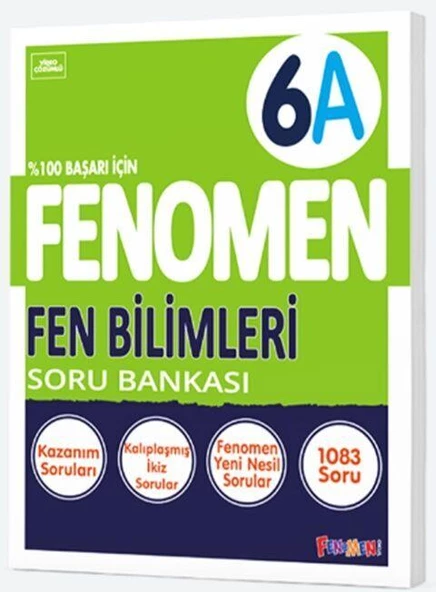 6. Sınıf Fen Bilimleri A Fenomen Soru Bankası Fenomen Okul Yayınları