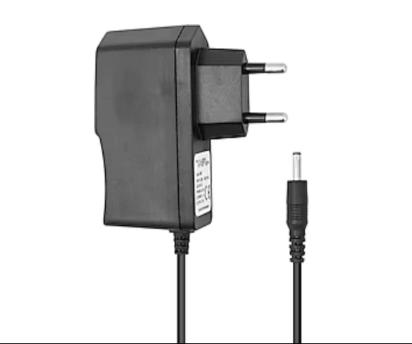 Powermaster PM-8113 12 Volt 1 Amper Ince Uçlu Priz Tipi Adaptör 3.5X1.35 Uç PM8113 12V 1A ADAPTÖR - 3