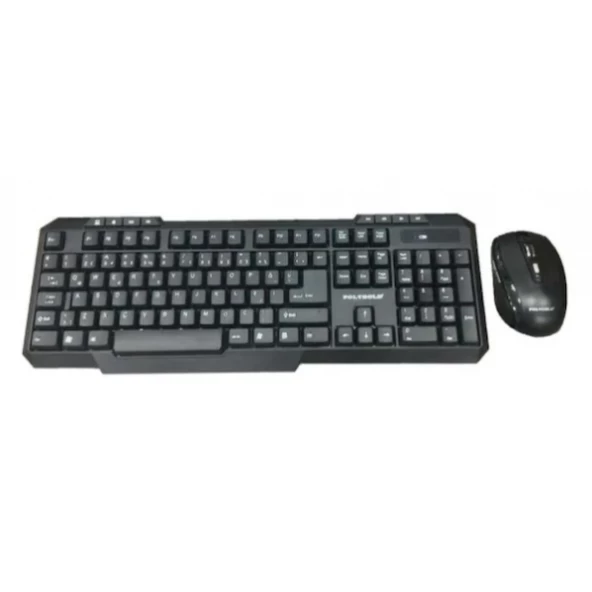 Polygold PG-8012 Kablosuz Q Klavye Mouse Set