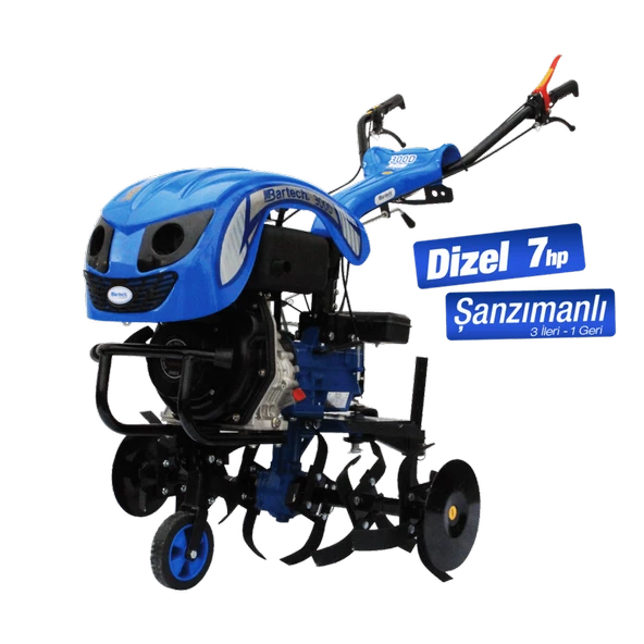 Muratti MT410 Dizel Marşlı Çapa Makinası 9.0HP