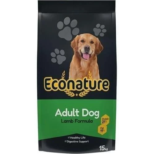 Econature Kuzu Etli Yetişkin Köpek Maması 15 kg