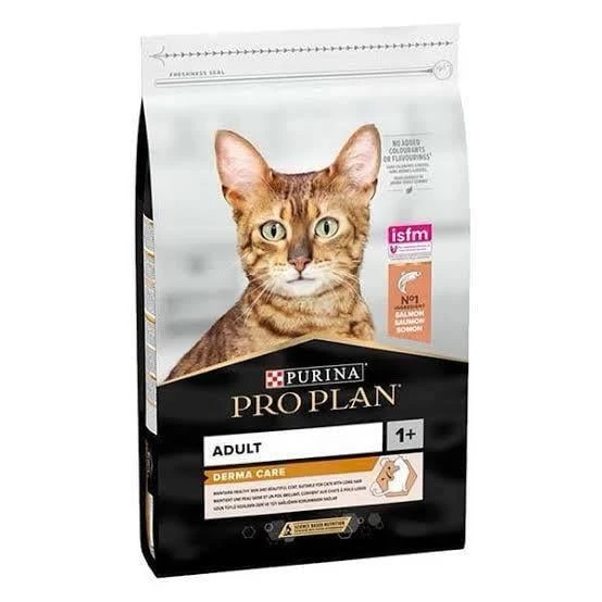 Pro Plan Derma Care Somonlu Tüy Sağlığı Destekleyici Kedi Maması 10 Kg