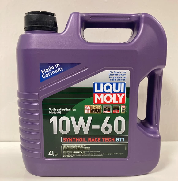 Liqui Moly Synthoil Race Tech GT1 10W-60 4 lt Motor Yağı
