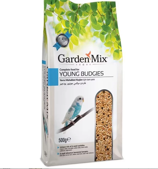 Garden Mix Platin Yavru 500 Gr Muhabbet Kuşu Yemi