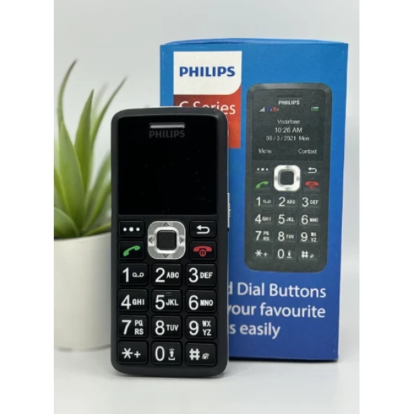 Philips CTS220 Tuşlu Cep Telefonu (İthalatçı Garantili)