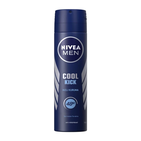 Nivea Men Cool Kick Erkek Sprey Deodorant 150 ML