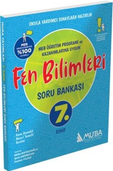Muba Yayınları 7. Sınıf Fen Bilimleri Soru Bankası - 3
