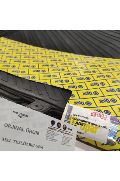 Fiat Linea Orjinal Kauçuk Paspas Takımı 55171593 Uyumlu - 3