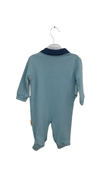 uğurböceğiçocuk Bebek Tulum Ayı Baskılı Yakalı 233141 - 2