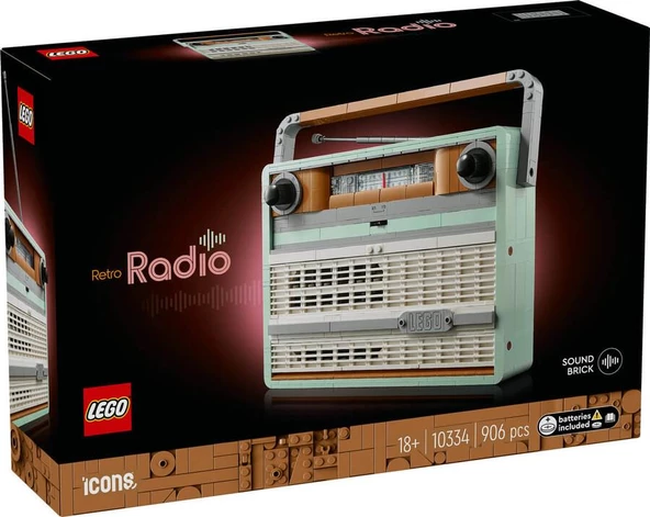 LEGO Icons 10334 Retro Radio