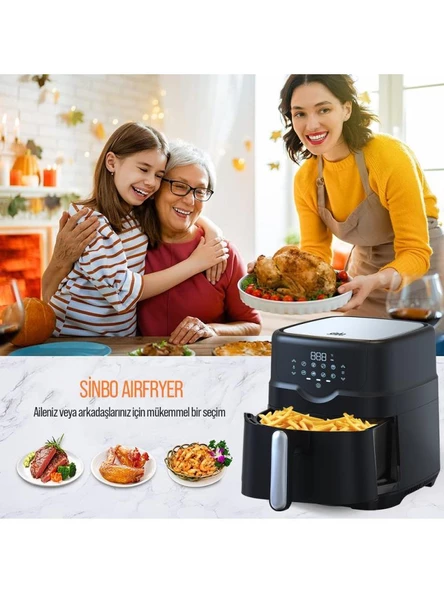 Sinbo Sco-5056 Air Fryer 4.5 Lt - 4
