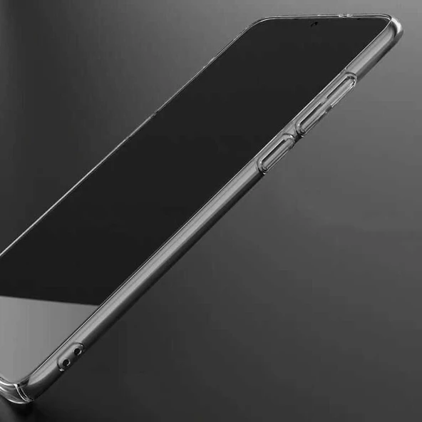 iPhone 12 Pro Kılıf Sert Pürüzsüz Şeffaf Droga Kapak - 7