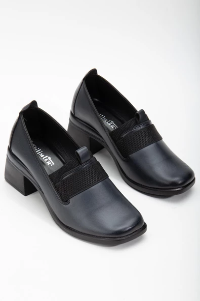 Hazır Taban Yüzüdüz Bağsız Lacivert Kadın Günlük Ayakkabı - Resim 2