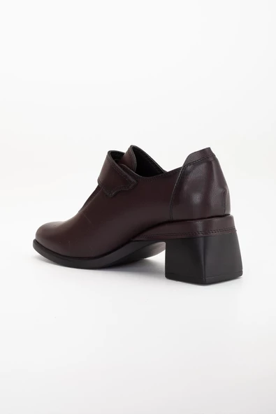 Cırtlı Hazır Taban Hafif Kahve Kadın Günlük Ayakkabı - Resim 5