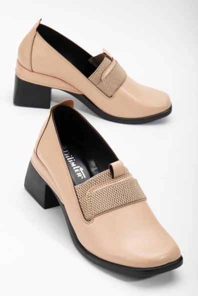 Hazır Taban Yüzüdüz Bağsız Nude Kadın Günlük Ayakkabı - Resim 2