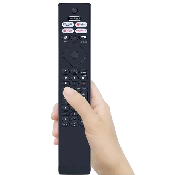 Philips 48OLED848/12  İle Uyumlu Android Tv Kumanda-Mikrofonsuz