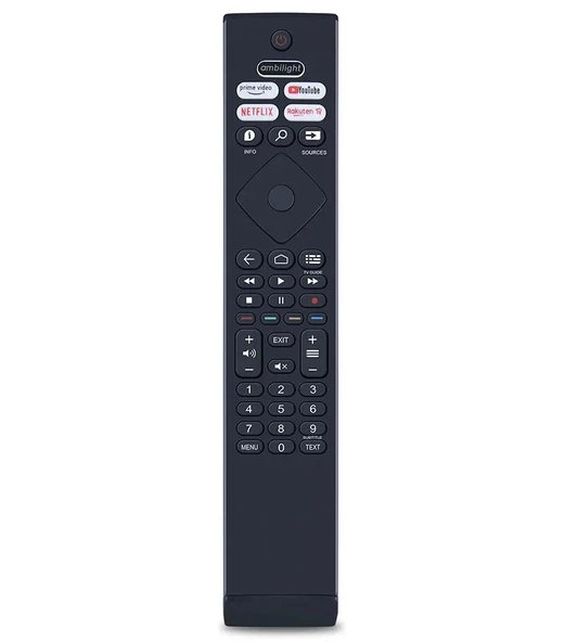 Philips 48OLED848/12  İle Uyumlu Android Tv Kumanda-Mikrofonsuz - 3