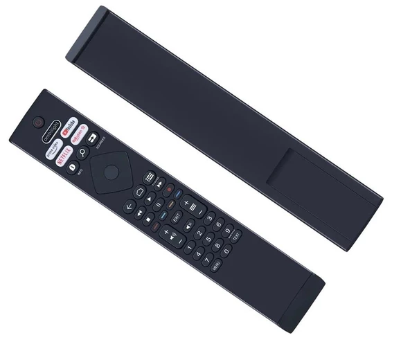 Philips 65OLED848/12  İle Uyumlu Android Tv Kumanda-Mikrofonsuz - Resim 2