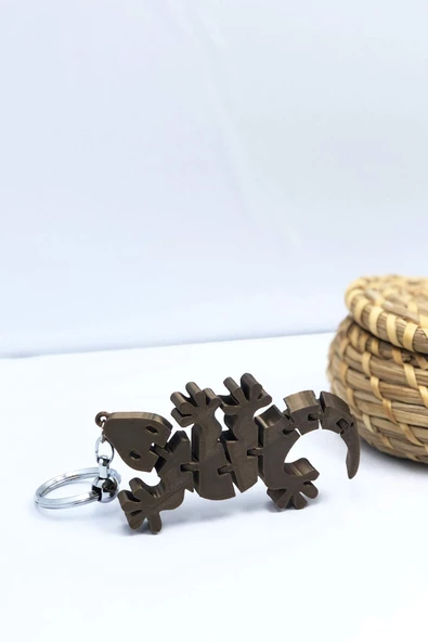 3d Timsah Figürlü Anahtarlık ürün görseli 1