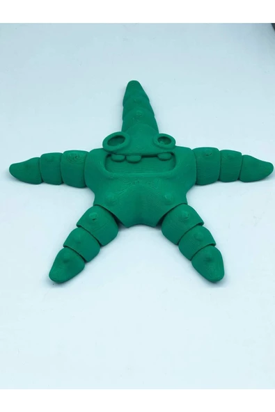 3d Hareketli Deniz Yıldızı Oyuncak - Yeşil - 7