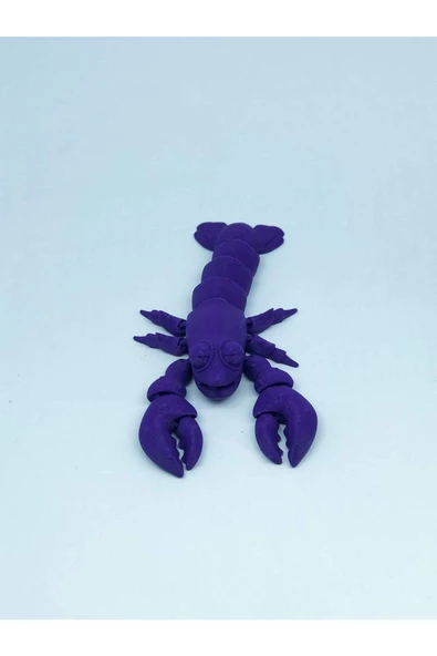 3d Hareketli Istakoz Figürlü Oyuncak - Mor ürün görseli 1