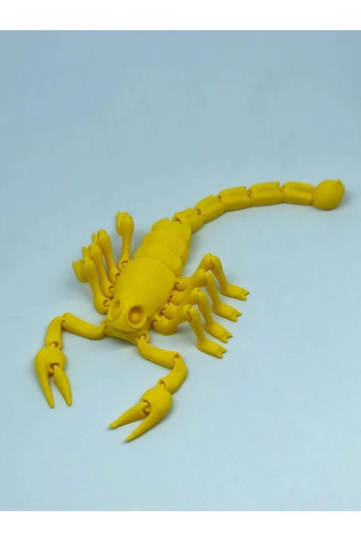3d Hareketli Akrep Figürlü Oyuncak - Sarı - Resim 3