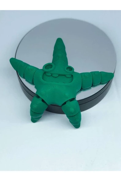 3d Hareketli Deniz Yıldızı Oyuncak - Yeşil - 6