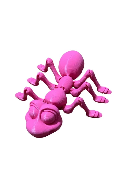 3D Hareketli Karınca Figürlü Oyuncak - Pembe - Resim 4