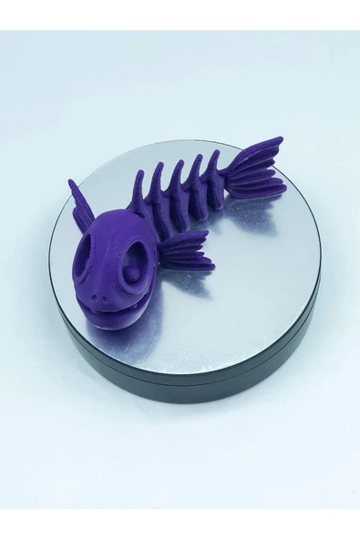 3d Hareketli Balık Figürlü Oyuncak - Mor - 2