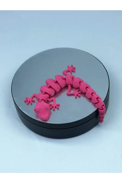 3d Hareketli Oyuncak Kertenkele- Pembe - 2