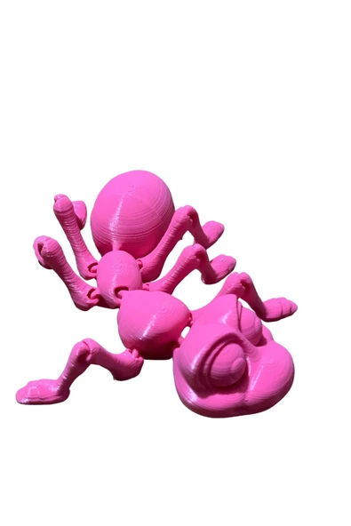 3D Hareketli Karınca Figürlü Oyuncak - Pembe - Resim 3