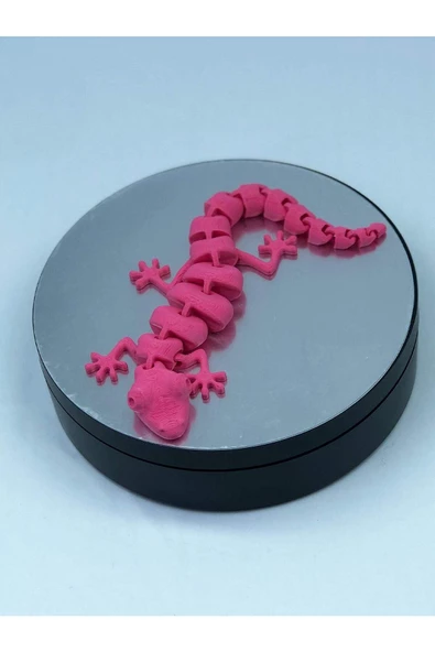 3d Hareketli Oyuncak Kertenkele- Pembe - 3