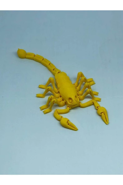 3d Hareketli Akrep Figürlü Oyuncak - Sarı - Resim 2