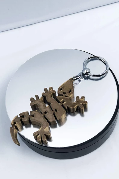 3d Timsah Figürlü Anahtarlık - Resim 5