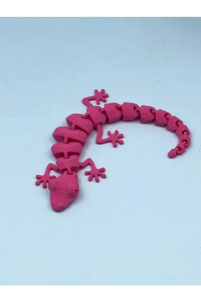 3d Hareketli Oyuncak Kertenkele- Pembe - 5