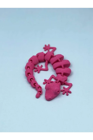 3d Hareketli Oyuncak Kertenkele- Pembe - 4
