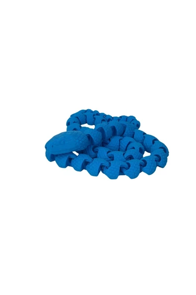 3D Hareketli Yılan Figürlü Oyuncak - Mavi - Resim 3